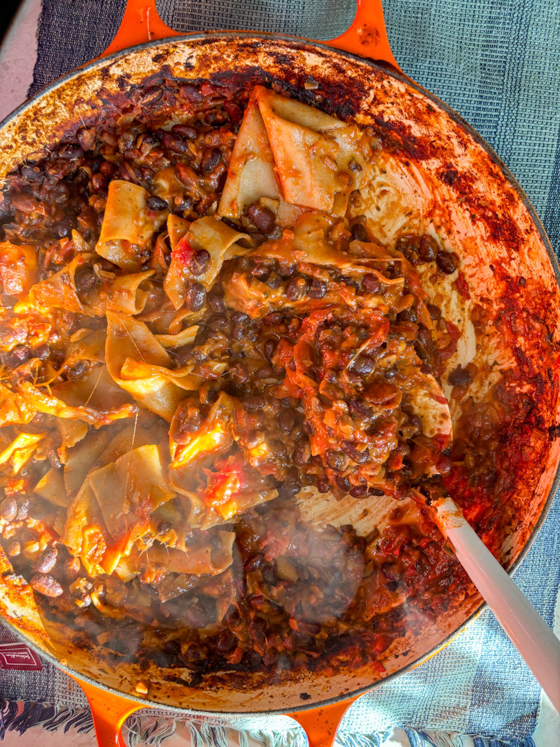 One Pan Cheats Lasagne One Pan Cheats Lasagne