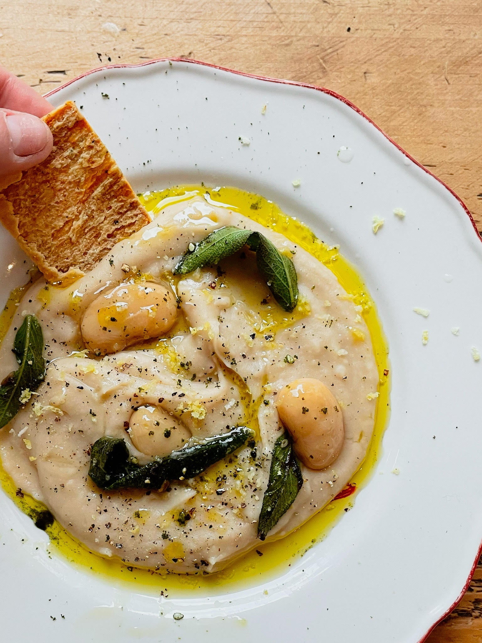 Butter Bean, Sage + Lemony Dip Bold Bean Co