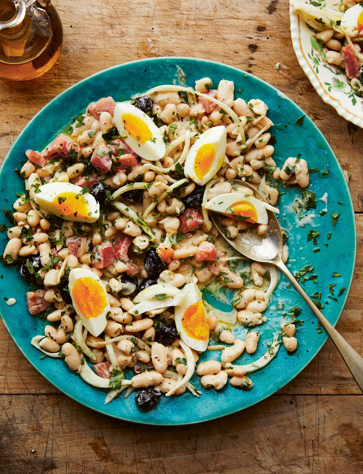  bean-recipe-antalya-style-bean-salad-with-tahini-sauce-ozlem-warren-sebze-queen chickpeas-boldbeanco-bean-recipes-turkish-turkey 