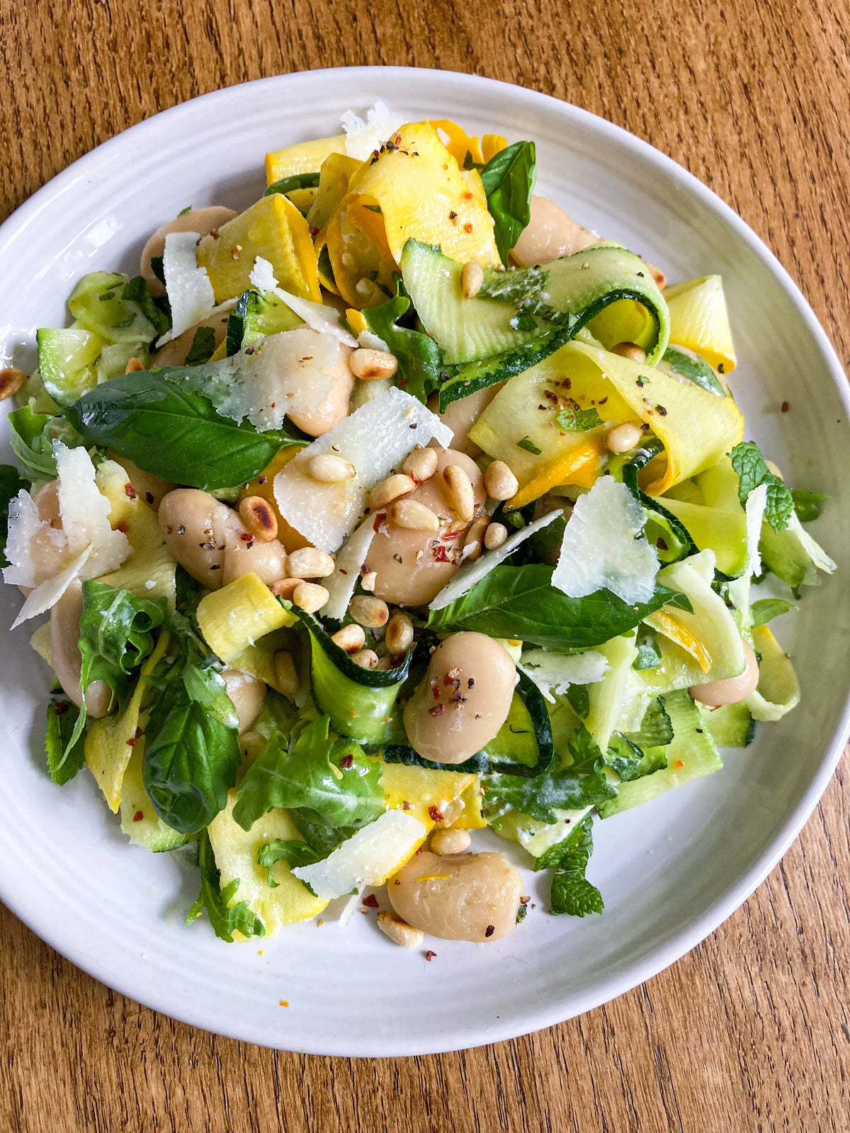  bean-recipe-butter-bean-courgette-ribbon-salad-boldbeanco 
