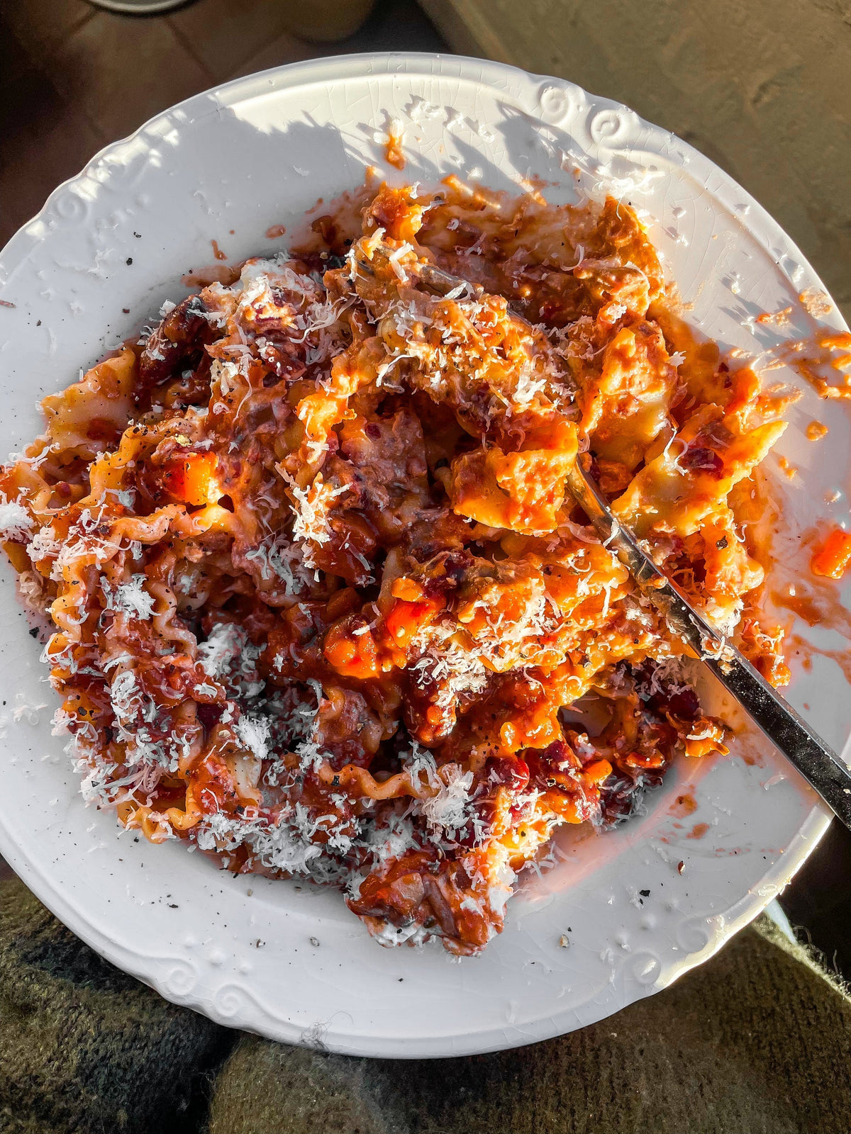  bean-recipe-red-bean-ragu-with-ricotta-parmesan-boldbeanco 