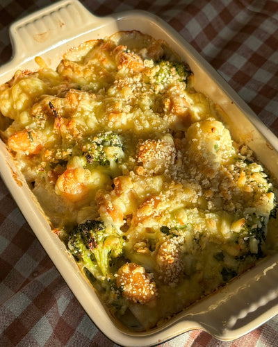 bean-recipe-broccoli-cauli-butter-bean-cheese-bake-boldbeanco