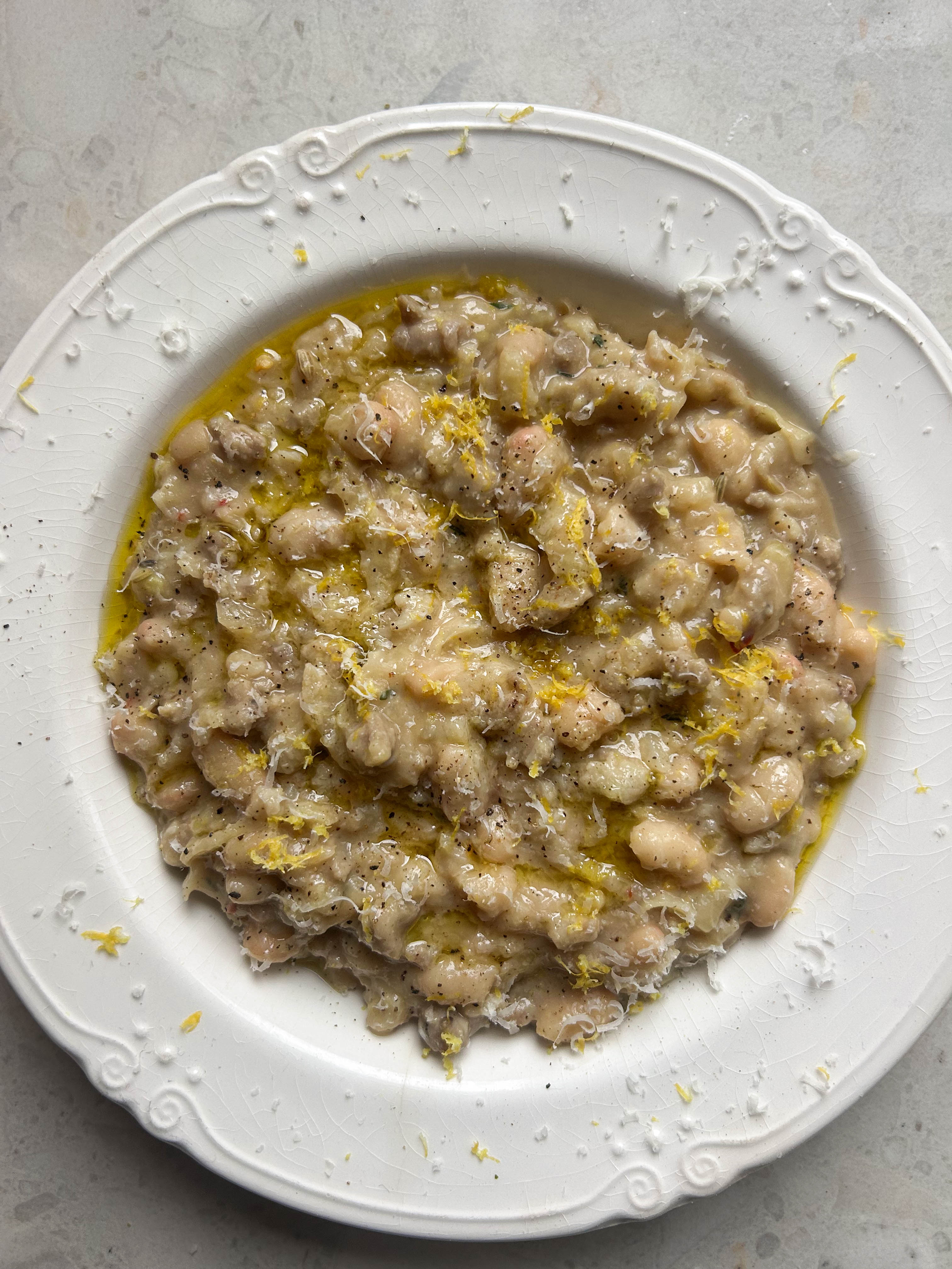 Sausage + Fennel Beanotto