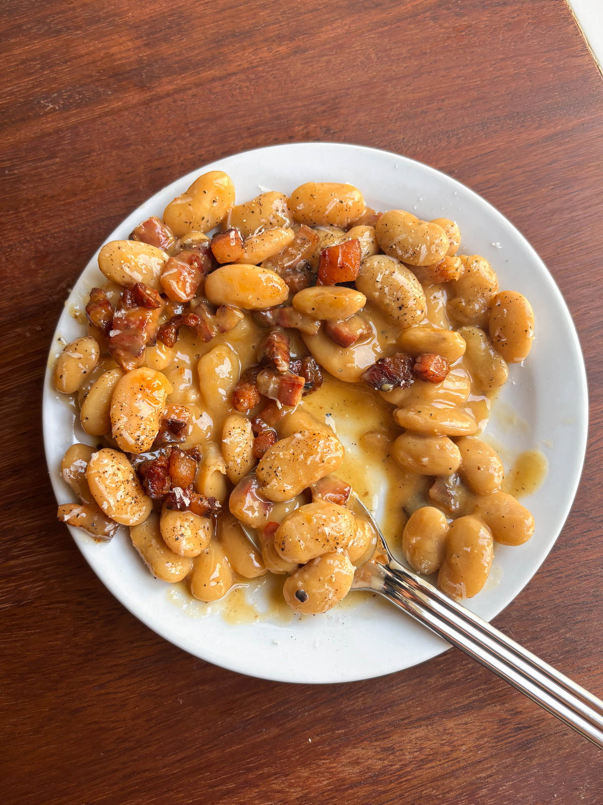  Butter Bean Carbonara 