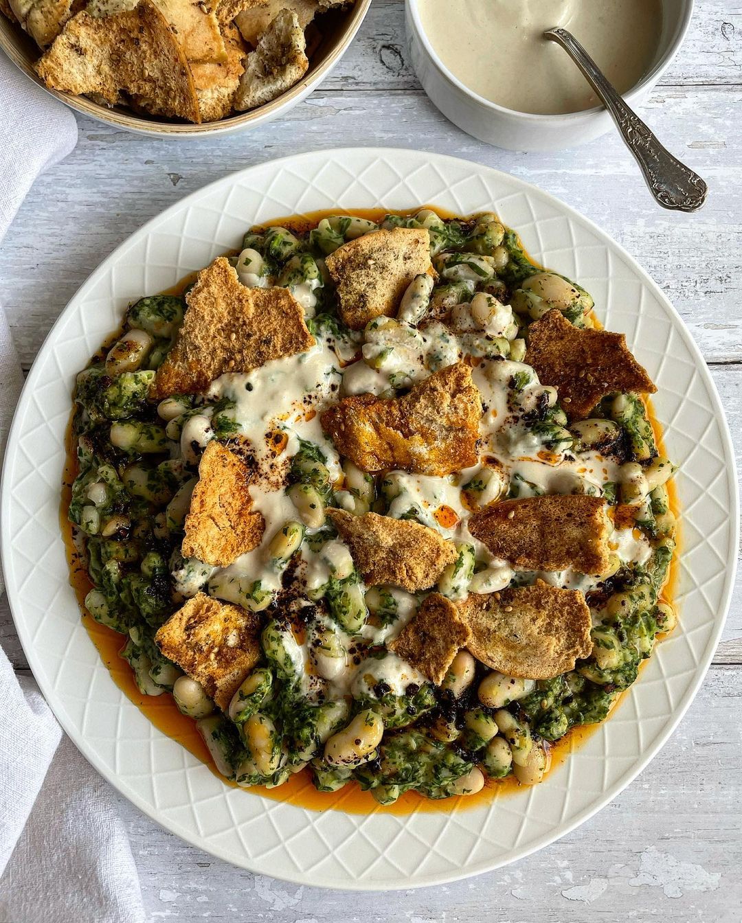  bean-recipe-green-tahini-beans-boldbeanco 