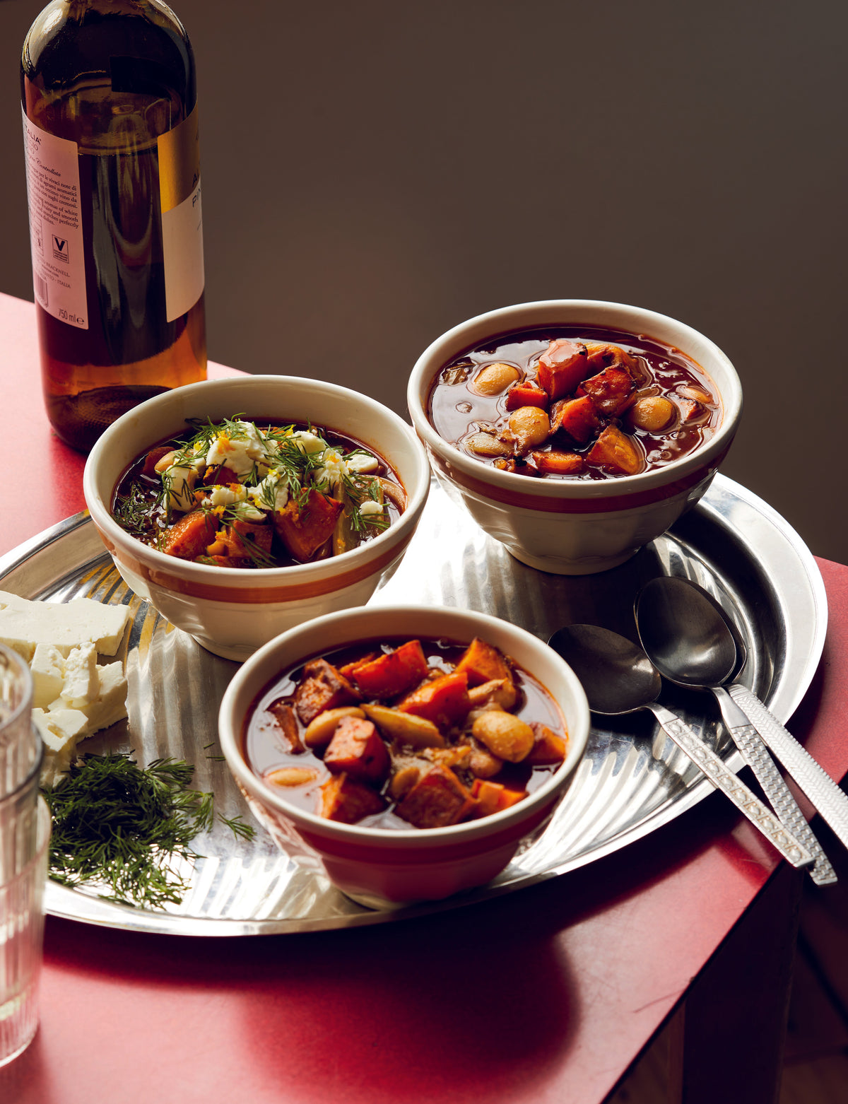 Smoky Squash, Butter Bean + Citrus Soup 