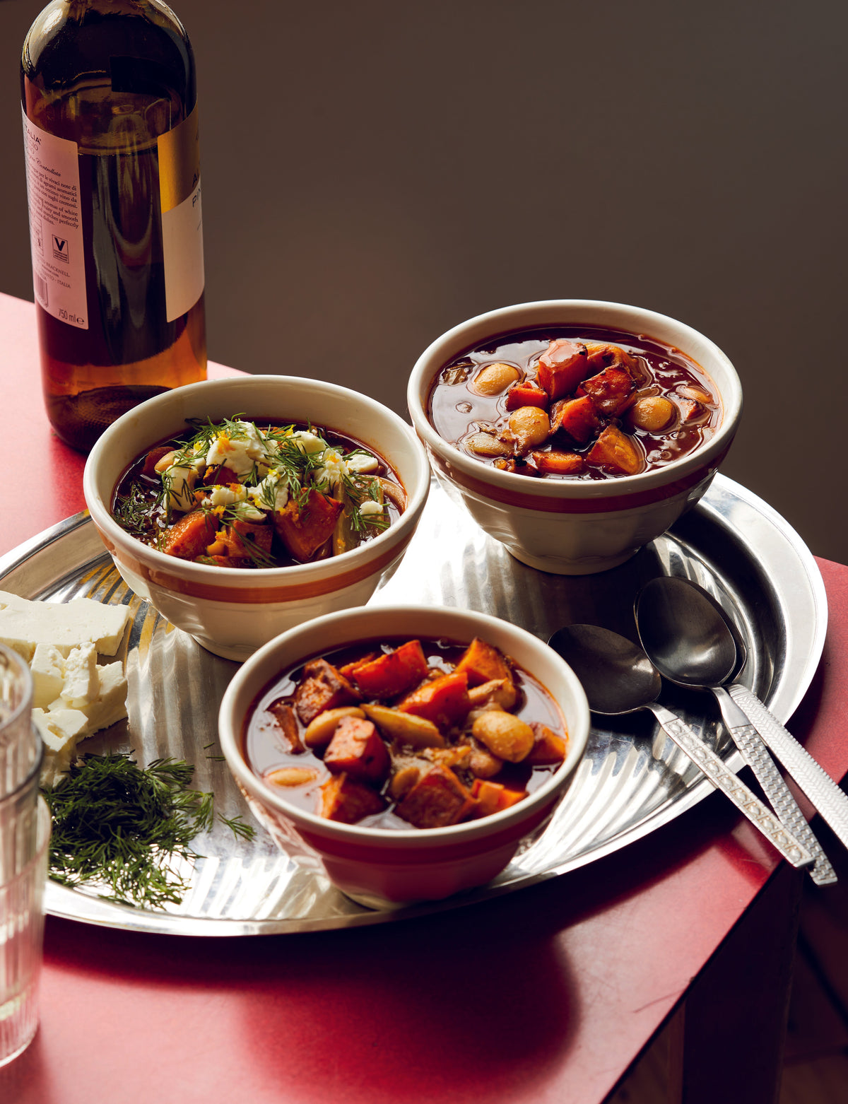  Smoky Squash, Butter Bean + Citrus Soup 