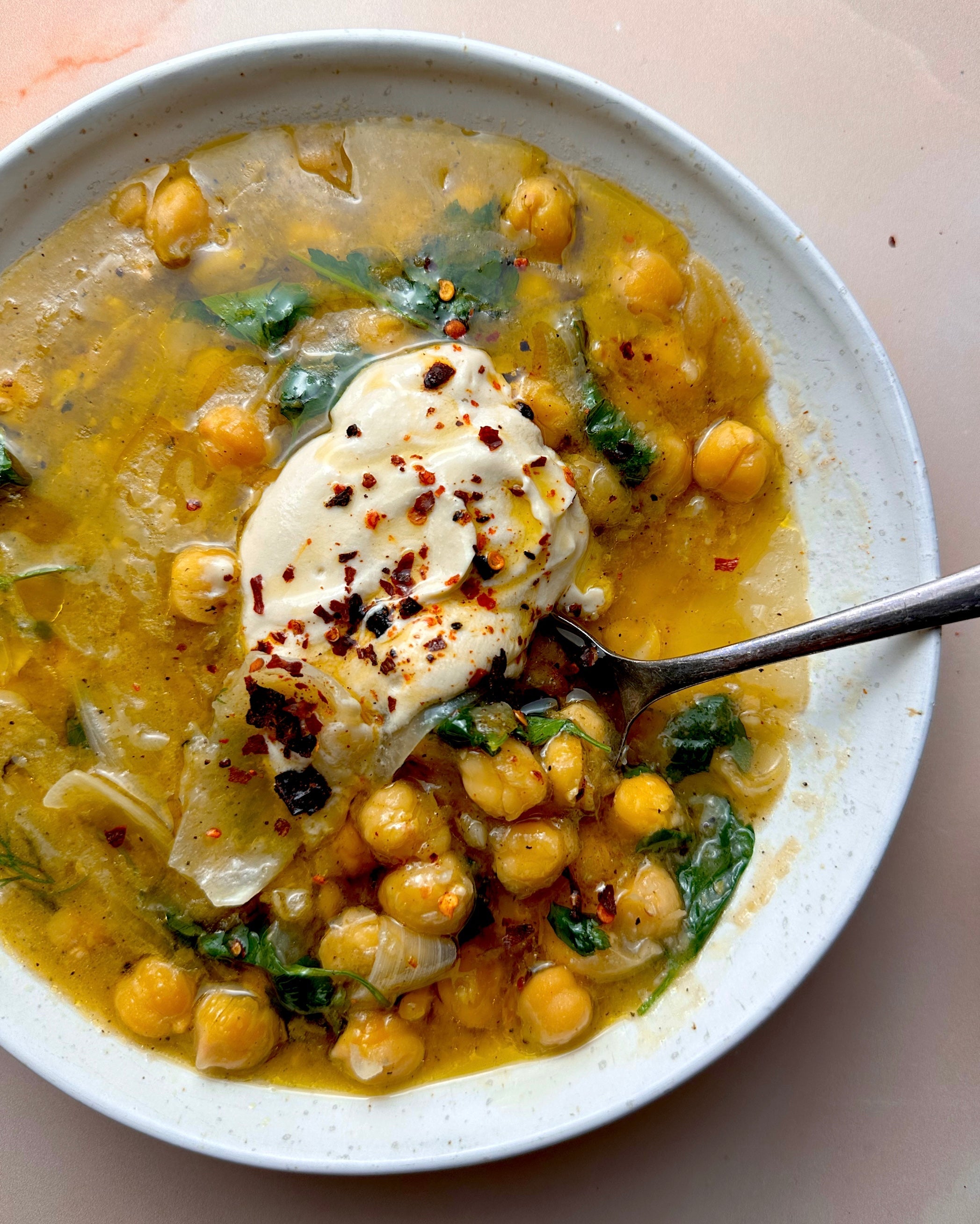 Easy Chickpea-sy Broth