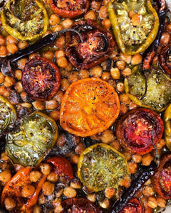 Confit Tomatoes + Chickpeas