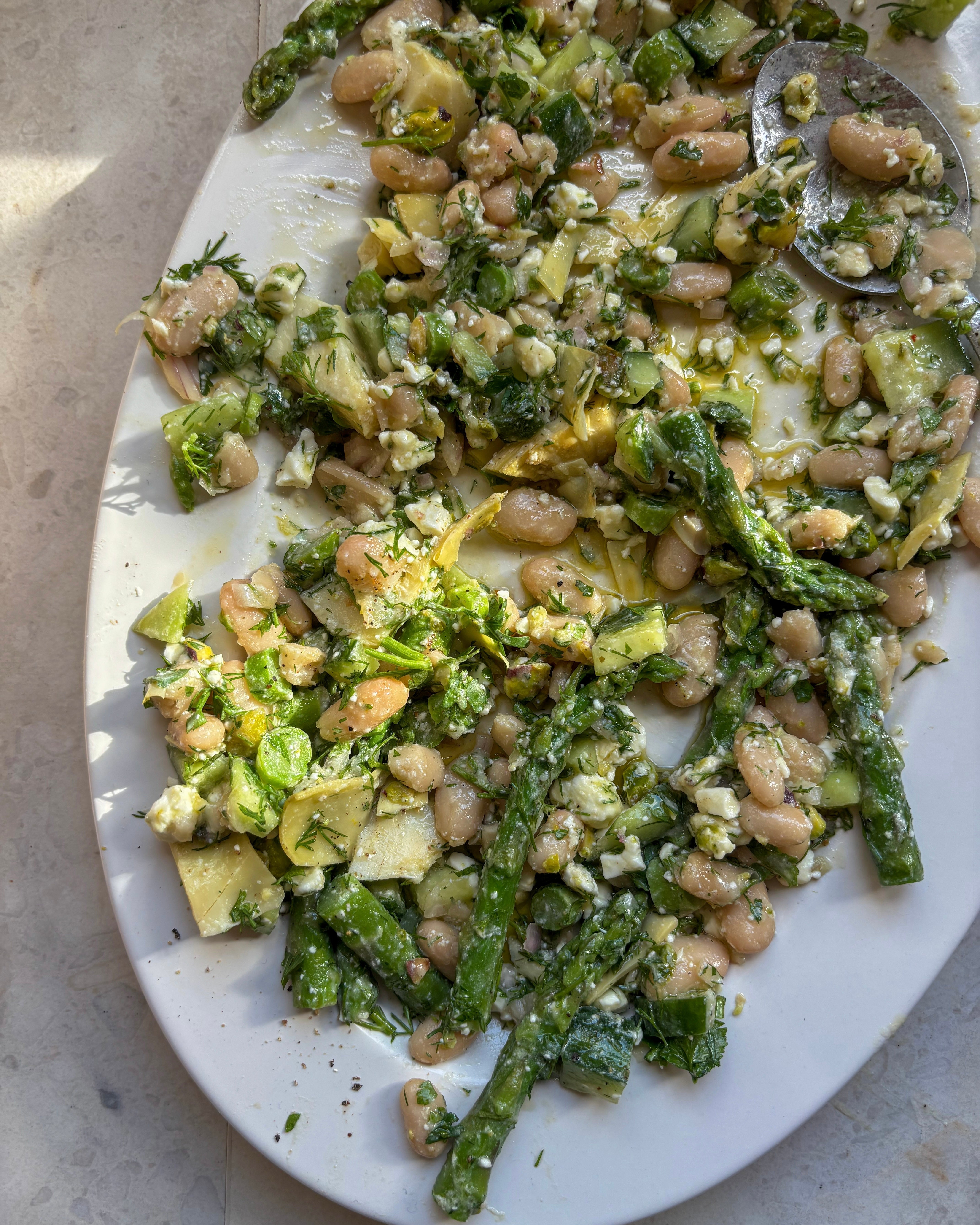 Spring Dense Bean Salad