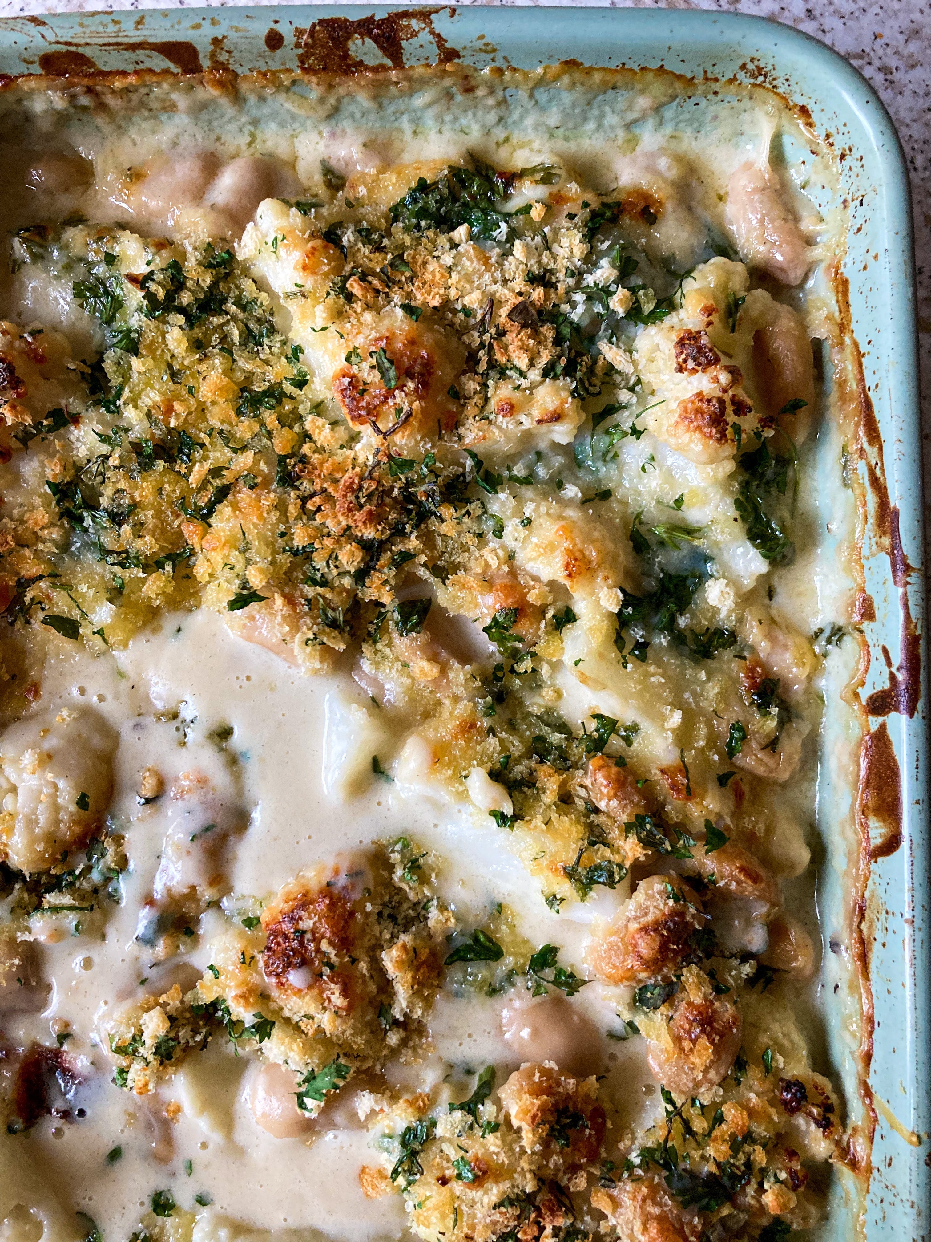bean-recipe-cauli-beans-cheese-bake-boldbeanco