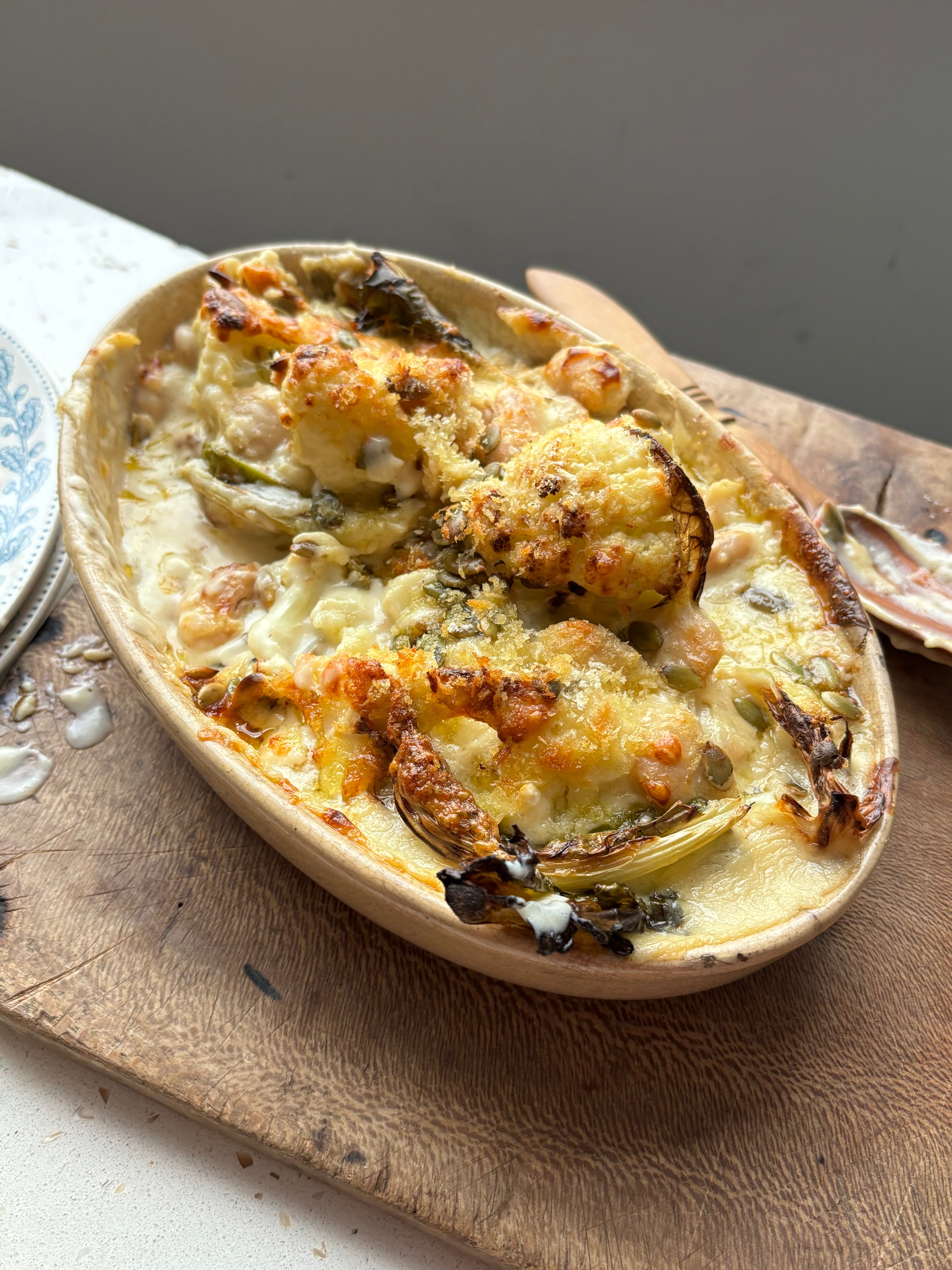 Beany Cauliflower Cheese