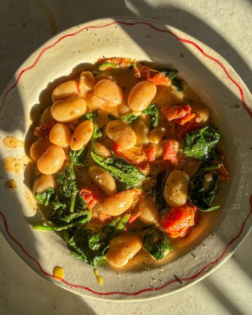  Quick + Creamy Butter Bean Bowl 
