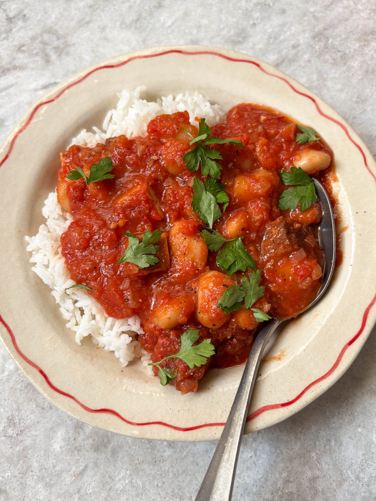  Filipino Habichuelas (Hearty Bean + Tofu Stew) 
