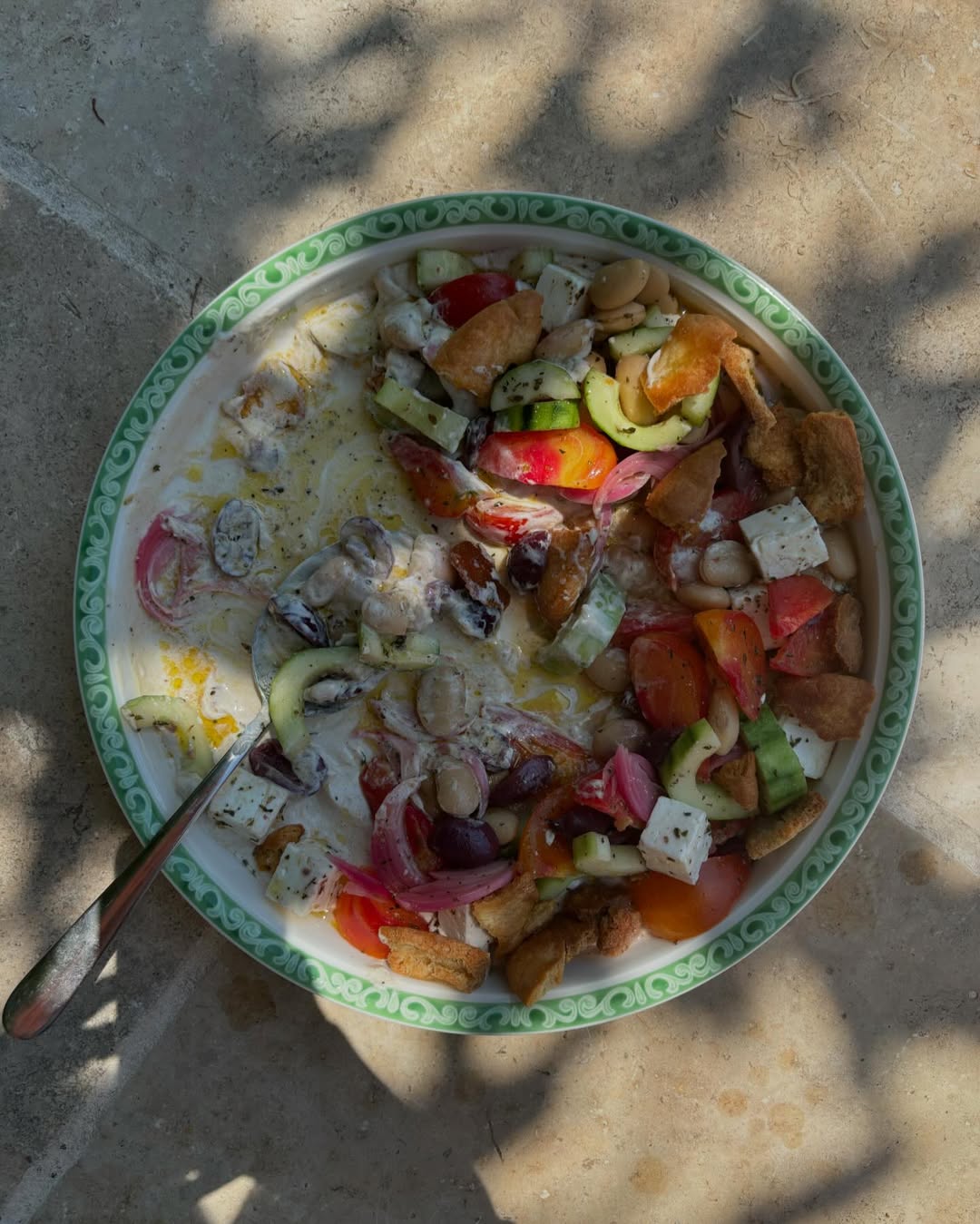 Greek-Style Butter Bean Salad