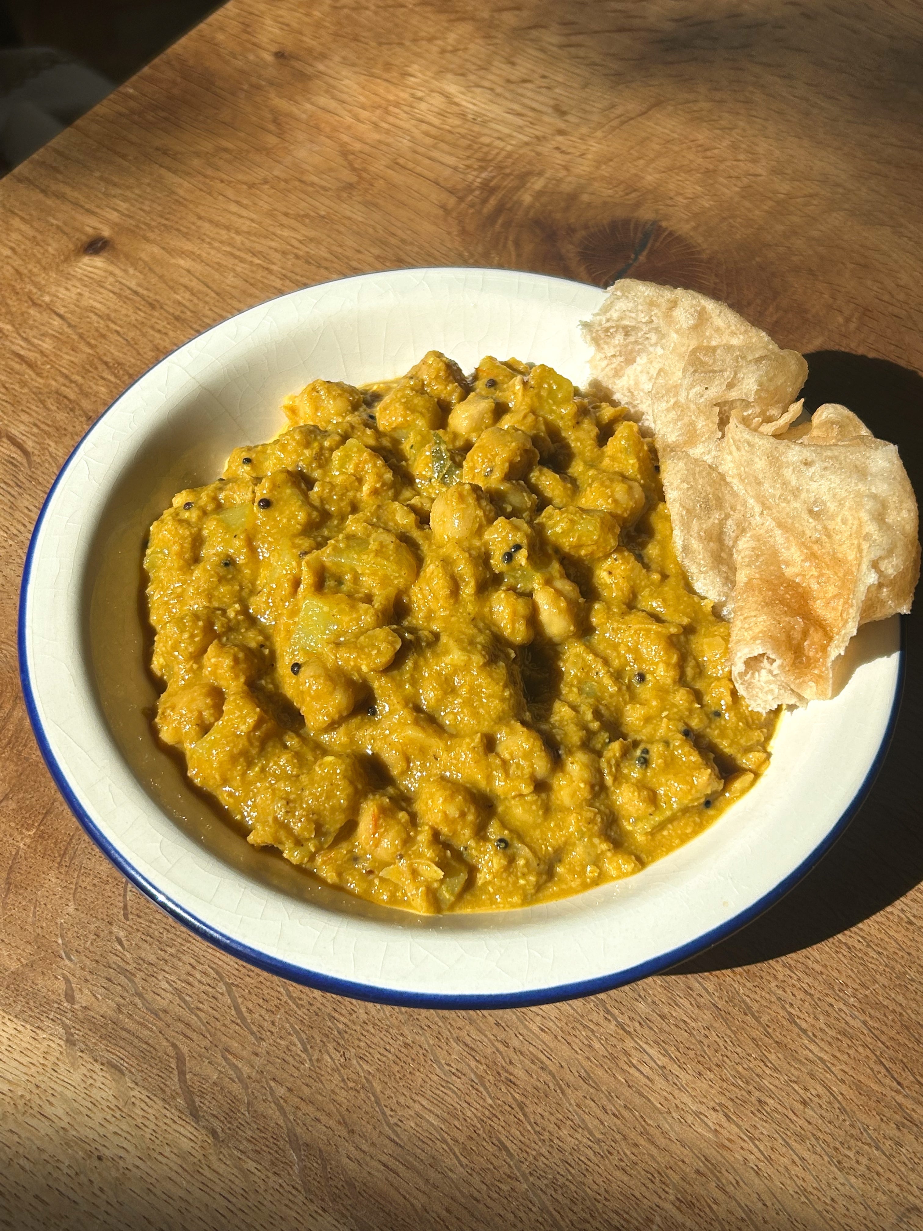Chana Ros - Goan Spiced Chickpea Curry