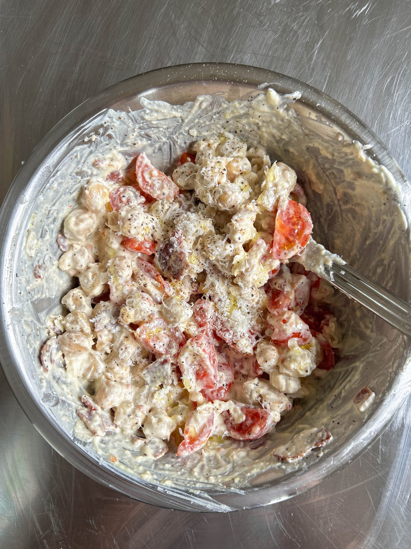 Chickpea BLT Salad Filling