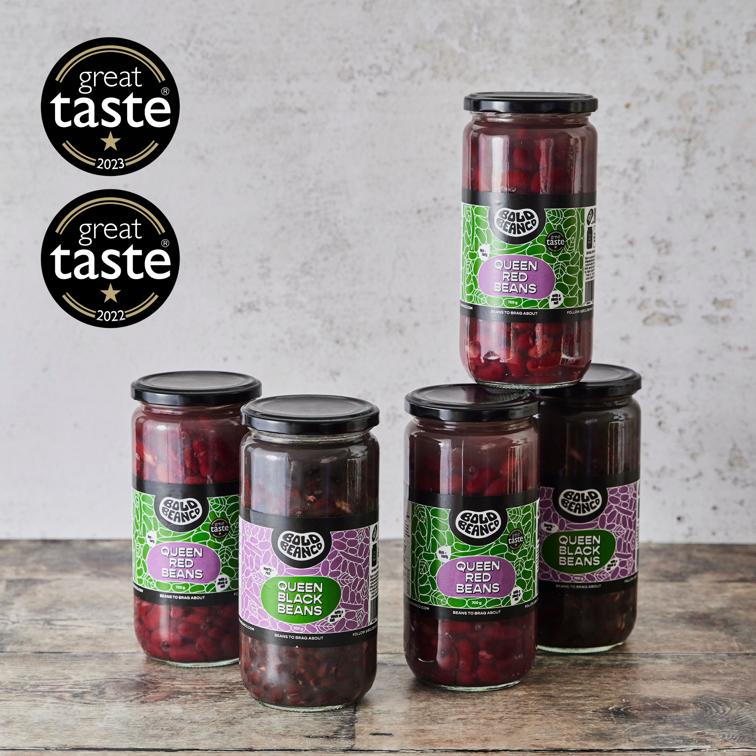 Queen Black and Red Taster Pack