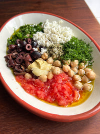 Greek-Style Chickpea Antipasti
