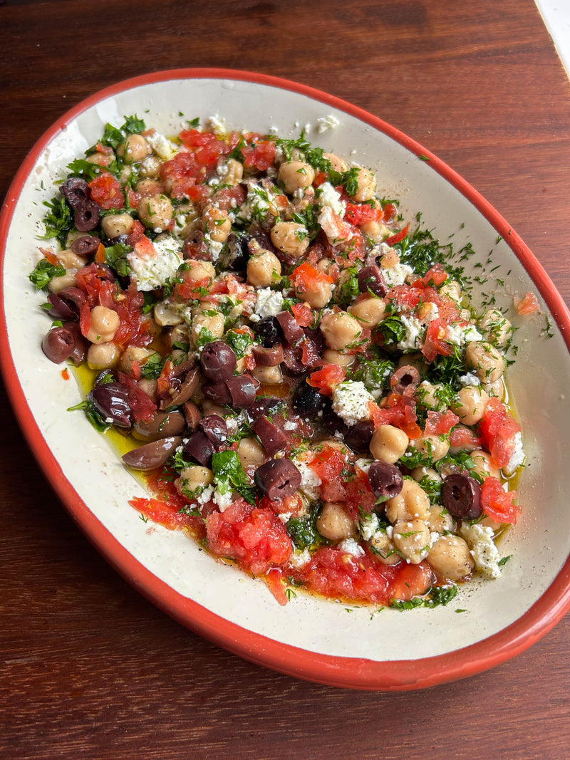 Greek-Style Chickpea Antipasti