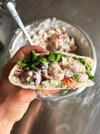 Speedy Greek-Ish Butter Bean Salad