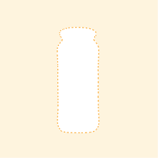 Jar of beans graphic
